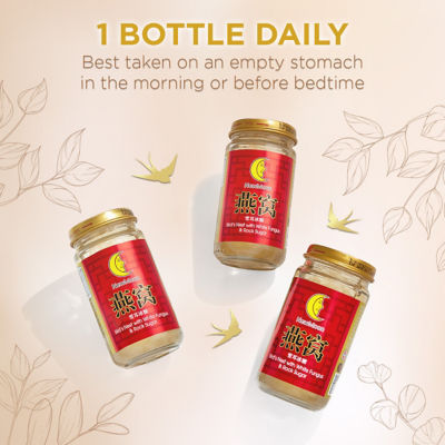 New Moon Bird's Nest with White Fungus Rock Sugar 150g x 24 bottles 5