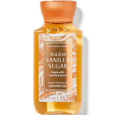 Buy BATH BODY WORKS Warm Vanilla Sugar Travel Size Shower Gel