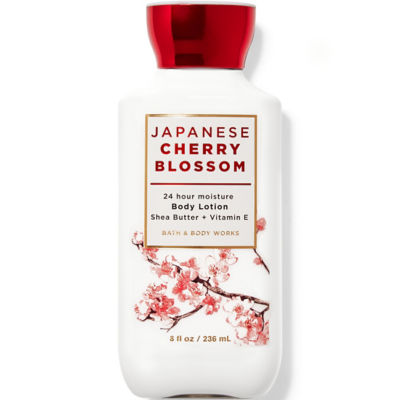 Buy BATH & BODY WORKS Japanese Cherry Blossom Super Smooth Body Lotion 236ml Online in Singapore