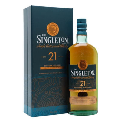 THE SINGLETON OF DUFFETOWN 21 YEARS OLD PRS GX 43% 700ML