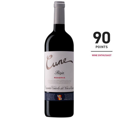 CUNE RESERVA RIOJA 14% 750ML