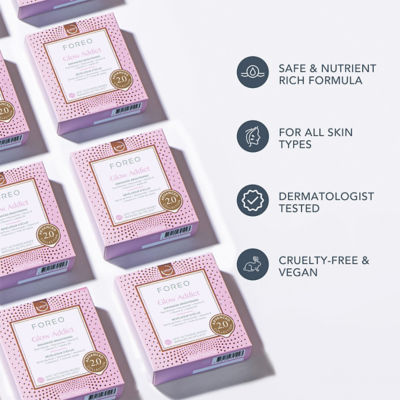 FOREO Skin UFO Masks #Glow Addict 2.0 (6x6g) 8