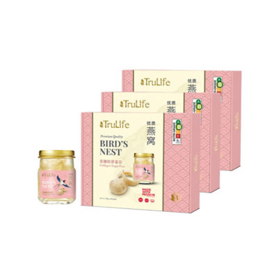 TRULIFE [Bundle of 3] TRULIFE Premium Bird’s Nest With Collagen (Sugar Free) 6’s x 70g 1
