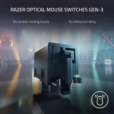 Razer Deathadder V3 Pro-人体工程学无线游戏鼠标 6
