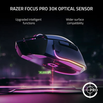 Razer Basilisk V3 Pro White Edition - Ergonomic Wireless Gaming Mouse 5