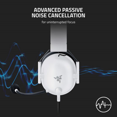 Razer Blackshark V2 X - Wired Gaming Headset -White 4