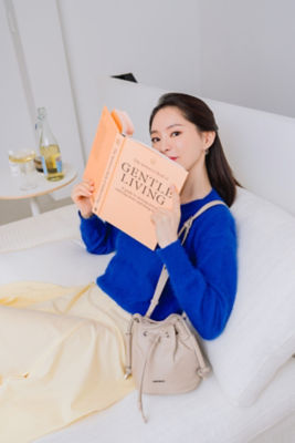 Buy Corde Recycle Nylon Bucket Bag Beige Online in Singapore