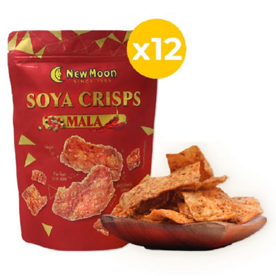 Buy [Bundle] 12x New Moon Mala Soya Crisps 80g Online in Singapore