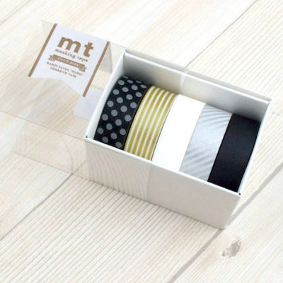 Buy MT WASHI TAPE GIFT BOX - MONOTONE - SET OF 5 ROLLS MADE IN JAPAN Online  in Singapore