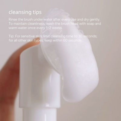 ést.lab Est Lab ActivCalm Gentle Hydrating Cleansing Mousse with Deep Cleansing Brush Head 5
