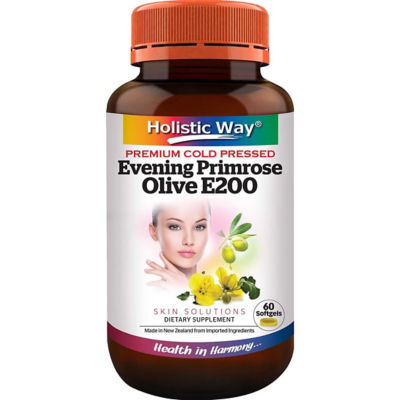 Holistic Way 月见草橄榄 E200 (60 粒软胶囊) 1