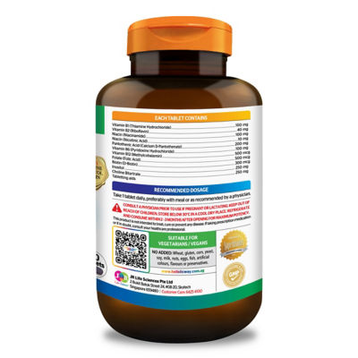 Holistic Way Mega B-100 Complex — Vegan (60s) 4