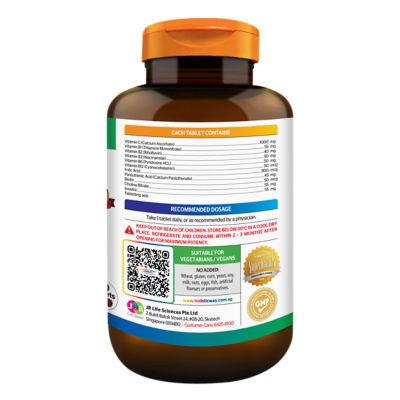 Buy Holistic Way Non-Acidic Buffered Vitamin-C 1000mg with
