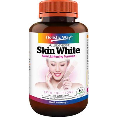 glutathione singapore Buy Holistic Way Skin White – Skin Lightening Formula with L-Glutathione  (60s) Online in Singapore