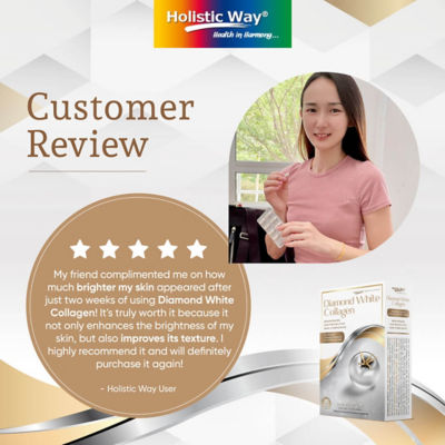 Holistic Way Premium Gold 美白胶原蛋白 – 美白, 护肤防晒, 肌肤晶莹剔透 (30 粒胶囊) 12