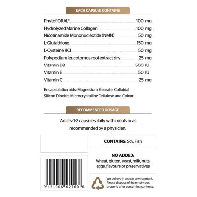 Holistic Way Premium Gold 美白胶原蛋白 – 美白, 护肤防晒, 肌肤晶莹剔透 (30 粒胶囊) 15