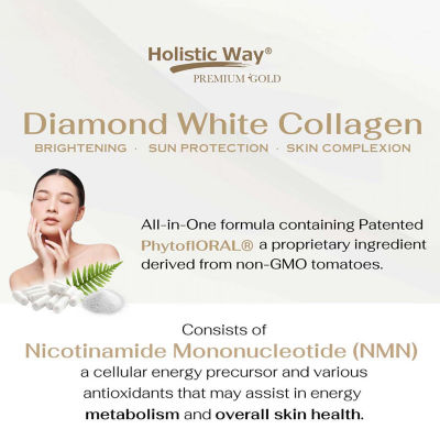 Holistic Way Premium Gold 美白胶原蛋白 – 美白, 护肤防晒, 肌肤晶莹剔透 (30 粒胶囊) 16
