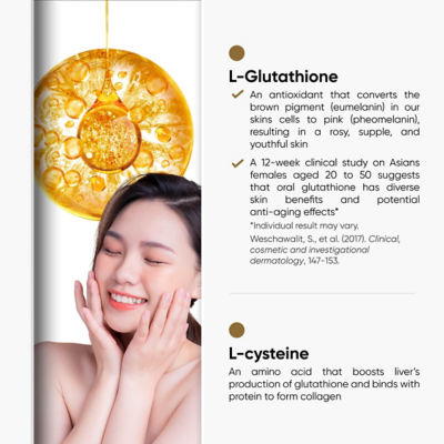 Holistic Way Premium Gold 美白胶原蛋白 – 美白, 护肤防晒, 肌肤晶莹剔透 (30 粒胶囊) 6