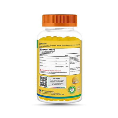 Holistic Way 维生素D3 400IU 软糖 — 清真和素食 (60 粒软糖) 5
