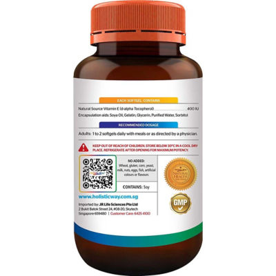 Holistic Way Natural Source Vitamin E 400 (90s) 5