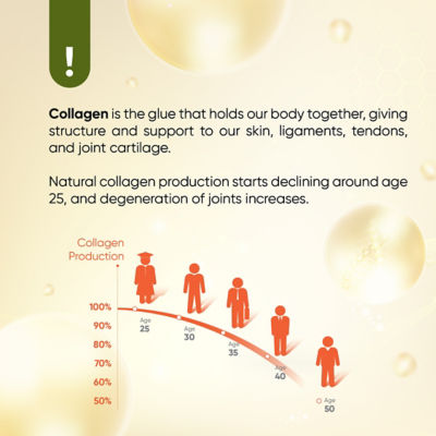 Holistic Way High Strength Joint Collagen with BioCell Collagen® and Vitamin D3 (60s) 4