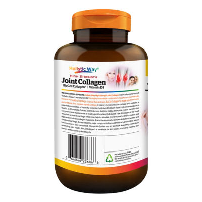 Holistic Way High Strength Joint Collagen with BioCell Collagen® and Vitamin D3 (60s) 9