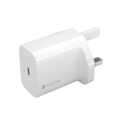 Buy MOPHIE POWER ADAPTER USBC 30W GAN WHITE UK Online in Singapore