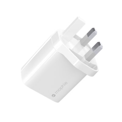 Buy MOPHIE POWER ADAPTER USBC 30W GAN WHITE UK Online in Singapore