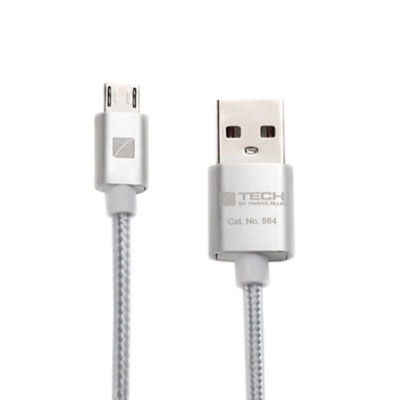TRAVEL BLUE DELUXE MICRO USB DATA SYNC AND CHARGE CABLE 3