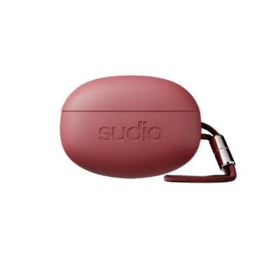 Buy SUDIO T2 TRUE WIRELESS IN EAR ANC EARBUDS BURGUNDY Online in