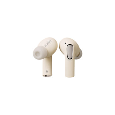 SUDIO E2 TRUE WIRELESS IN-EAR EARBUDS CHALK | iShopChangi