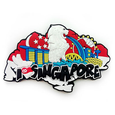 Buy Singapore Merlion Magnet Lion City Map Online In Singapore Ishopchangi