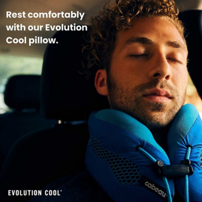 Buy CABEAU EVOLUTION COOL TRAVEL NECK PILLOW BLUE Online in Singapore iShopChangi