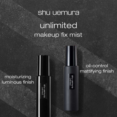 SHU UEMURA 植村秀「哑光小黑胶」羽纱持妆哑光定妆喷雾 100ml 7