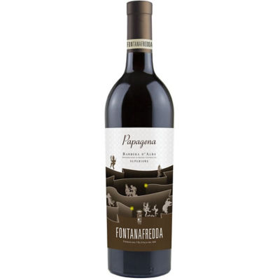 FONTANAFREDDA PAPAGENA BARBERA D'ALBA DOC SUPERIORE (Red Wine) 14.5% 750ML