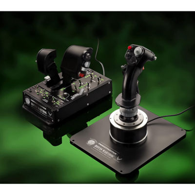  Thrustmaster HOTAS Warthog Flight Stick for Flight Simulation,  Official Replica of the U.S Air Force A-10C Aircraft (Compatible with PC) :  Video Games