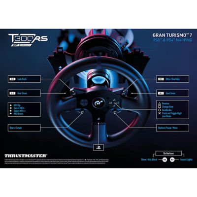 Thrustmaster T300 RS GT版官方Sony许可的PS4®/PS3®[Windows OS/PS5