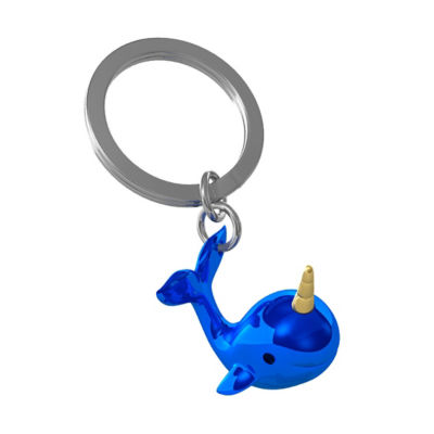 Buy Metalmorphose Blue Narwhal Keyring Online In Singapore 