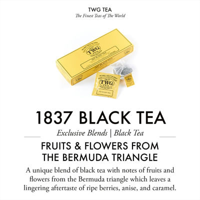 TWG Tea | 1837 Black Tea Cotton Teabags 3