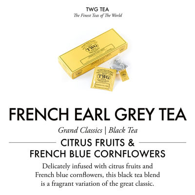 Buy TWG Tea | French Earl Grey Cotton Teabags Online in Singapore