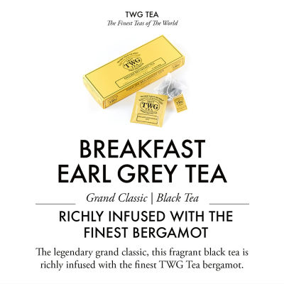 Buy TWG Tea | Breakfast Earl Grey Cotton Teabags Online in
