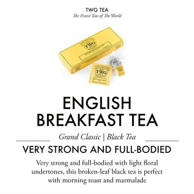 Buy TWG Tea | English Breakfast Tea Cotton Teabags Online in