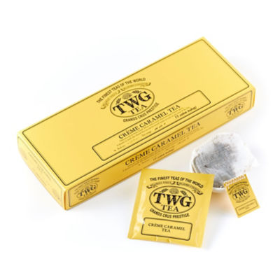 Buy TWG Tea | Crème Caramel Tea Cotton Teabags Online in Singapore