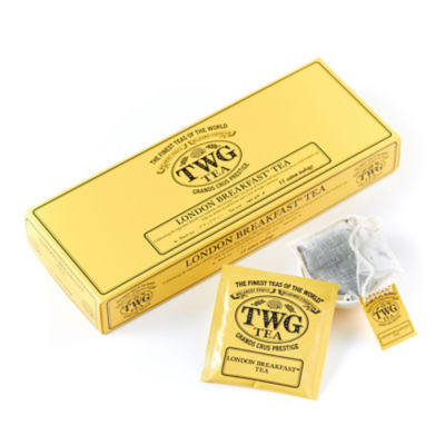 TWG Tea | London Breakfast Tea Cotton Teabags 1