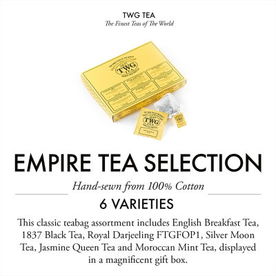Buy TWG Tea | Empire Tea Selection Cotton Teabags Online in