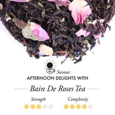Buy TWG Tea | Bain de Roses Tea Cotton Teabags Online in Singapore