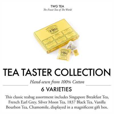 【ベルサイユのばら】TWG Tea Tea Taster Buy TWG Tea | Tea Taster Collection Cotton Teabags Online in