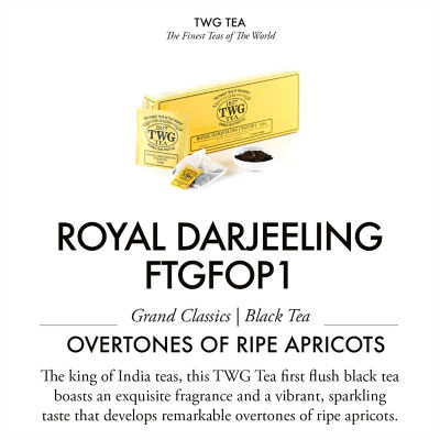 TWG Tea | Royal Darjeeling FTGFOP1 Cotton Teabags 3