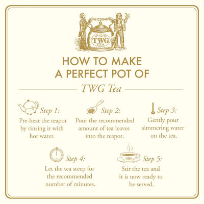 TWG Tea | 鱼子酱锡罐茗茶 茶意永恒红茶 4