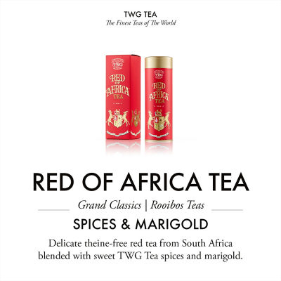 TWG Tea | Red of Africa Tea Haute Couture Tea Tin 3